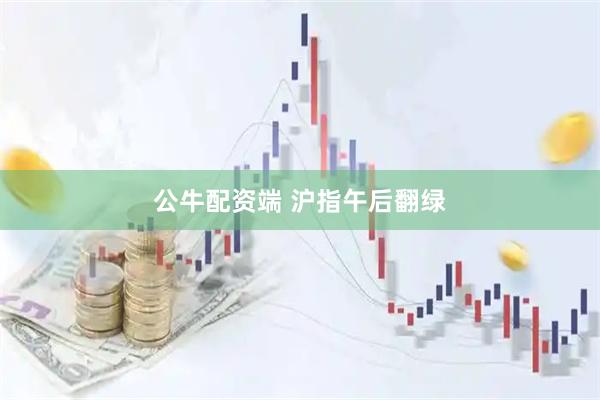 公牛配资端 沪指午后翻绿